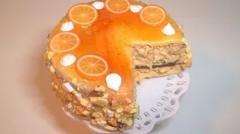 عمل كيكة البرتقال