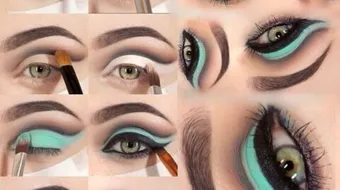 عمل مكياج العيون خطوة بخطوة