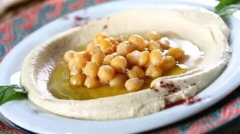 عمل الحمص بطحينة