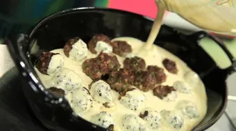 عمل كفتة بالطحينة