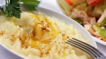 عمل بطاطس مهروسة