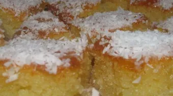 عمل كيكة جوز الهند