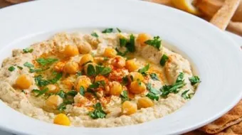 عمل حمص بطحينة