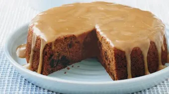 عمل كيكة التمر بالصوص