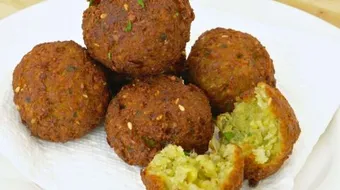 عمل الفلافل في البيت