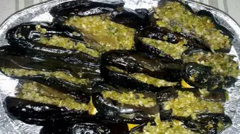 عمل الباذنجان المخلل