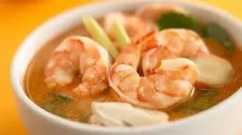 عمل شوربة الجمبري