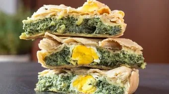 عمل فطائر السبانخ