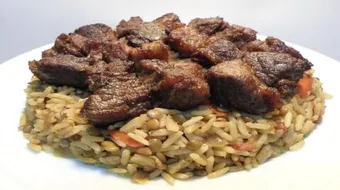 طريقة كبسة اللحم