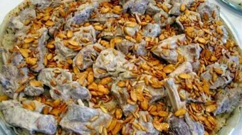 طريقة منسف اللحم