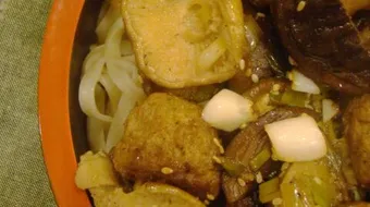 طريقة صالونة اللحم