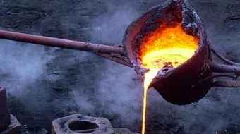 درجة انصهار الحديد