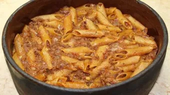 طريقة ومكونات طاجن المعكرونة