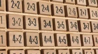 طريقة لحفظ جدول الضرب