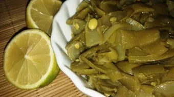 طريقة فاصوليا بالزيت