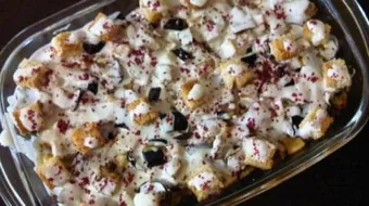 طريقة سلطة الباذنجان والبطاطس