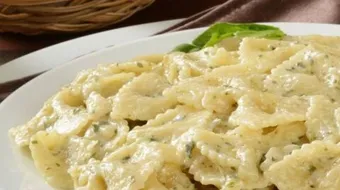 طريقة المعكرونة بكريمة الخفق