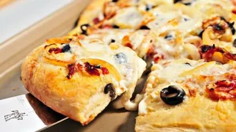 طريقة البيتزا بالجبن