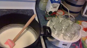 طرق صنع اللبن