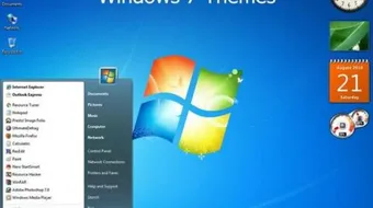 تصغير ايقونات سطح المكتب ويندوز 7