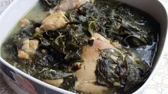 طريقة الملوخية بالدجاج