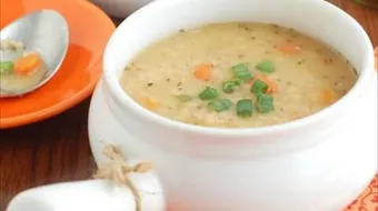 شوربة الشوفان بالحليب