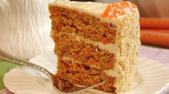 كيك الجزر والبرتقال