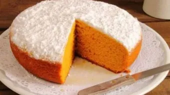 كيكة البرتقال والجزر