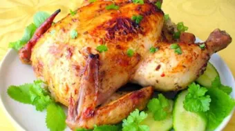 طبق دجاج بالفرن