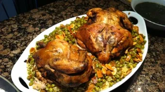 عمل الأوزي بالدجاج