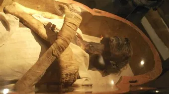 جثة فرعون في المتحف المصري