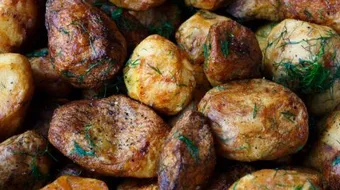 أكلات بطاطس بالفرن