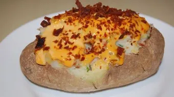 طريقة شوي البطاطس