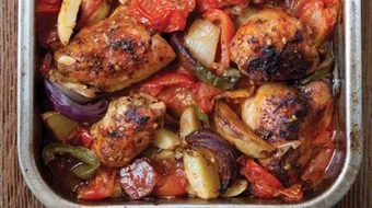 طريقة صينية البطاطس بالدجاج