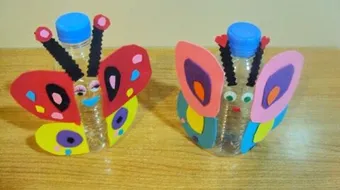 إعادة تدوير علب الماء