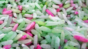 طريقة تلوين الأرز