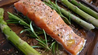 طريقة سمك السلمون