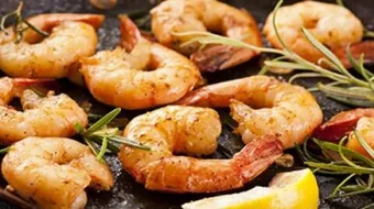 طريقة سلق الروبيان