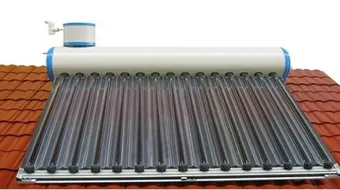 عمل السخان شمسي