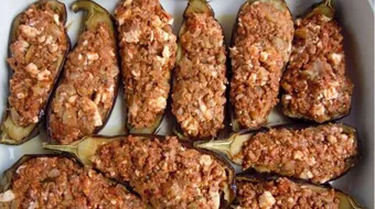 طريقة محشي الباذنجان