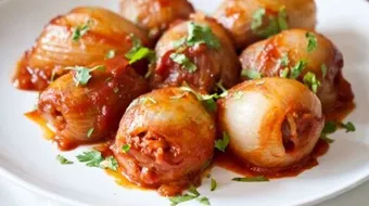 طريقة محشي البصل