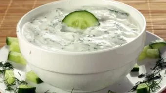 طريقة الطحينة بالزبادي