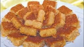 طريقة بسبوسة لذيذة