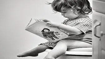 تعليم الأطفال دخول الحمام