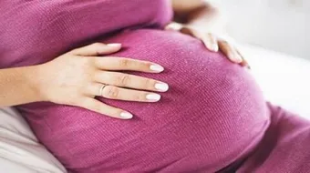 تحجر بطن الحامل