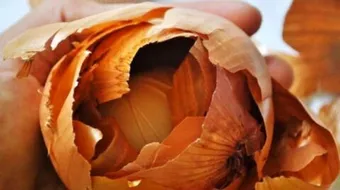 فوائد قشر البصل للشعر