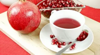 فوائد شاي الرمان