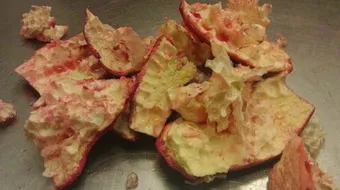 أضرار قشر الرمان المطحون