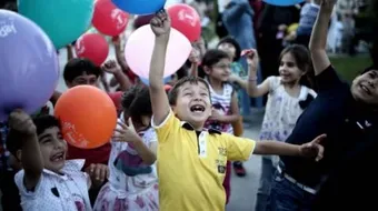 فرحة الأطفال بالعيد