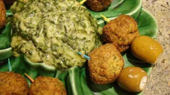 طريقة قلي الفلافل